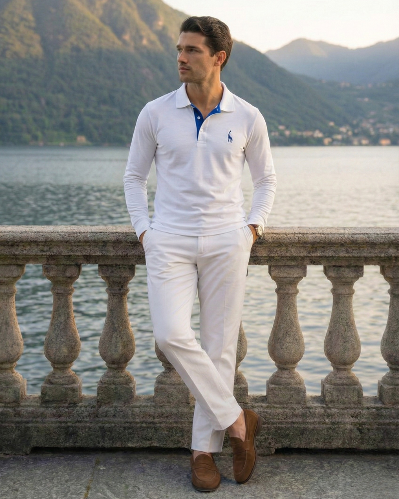 Henri | Long-Sleeve Polo Shirt