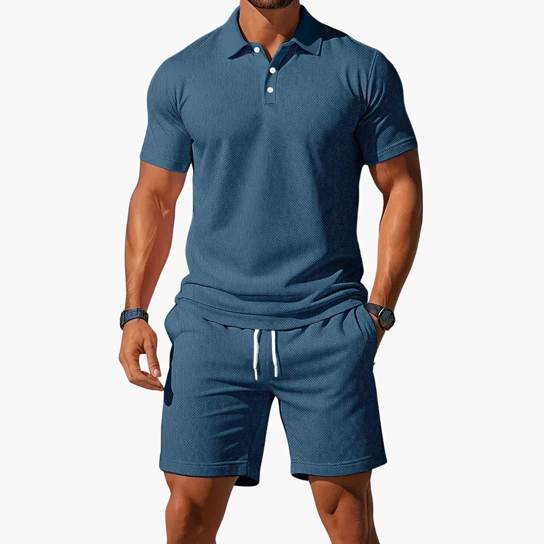 Liverno Angelo – Elegancki komplet polo na lato