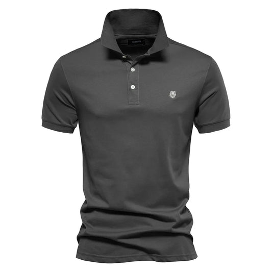 Liverno Antonio | Elegancka Bawełniana Koszulka Polo Premium