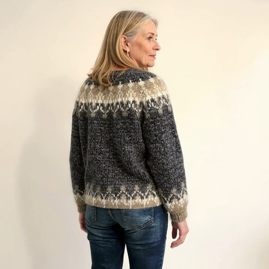 Maarit™ - Klassisk isländsk ulltröja