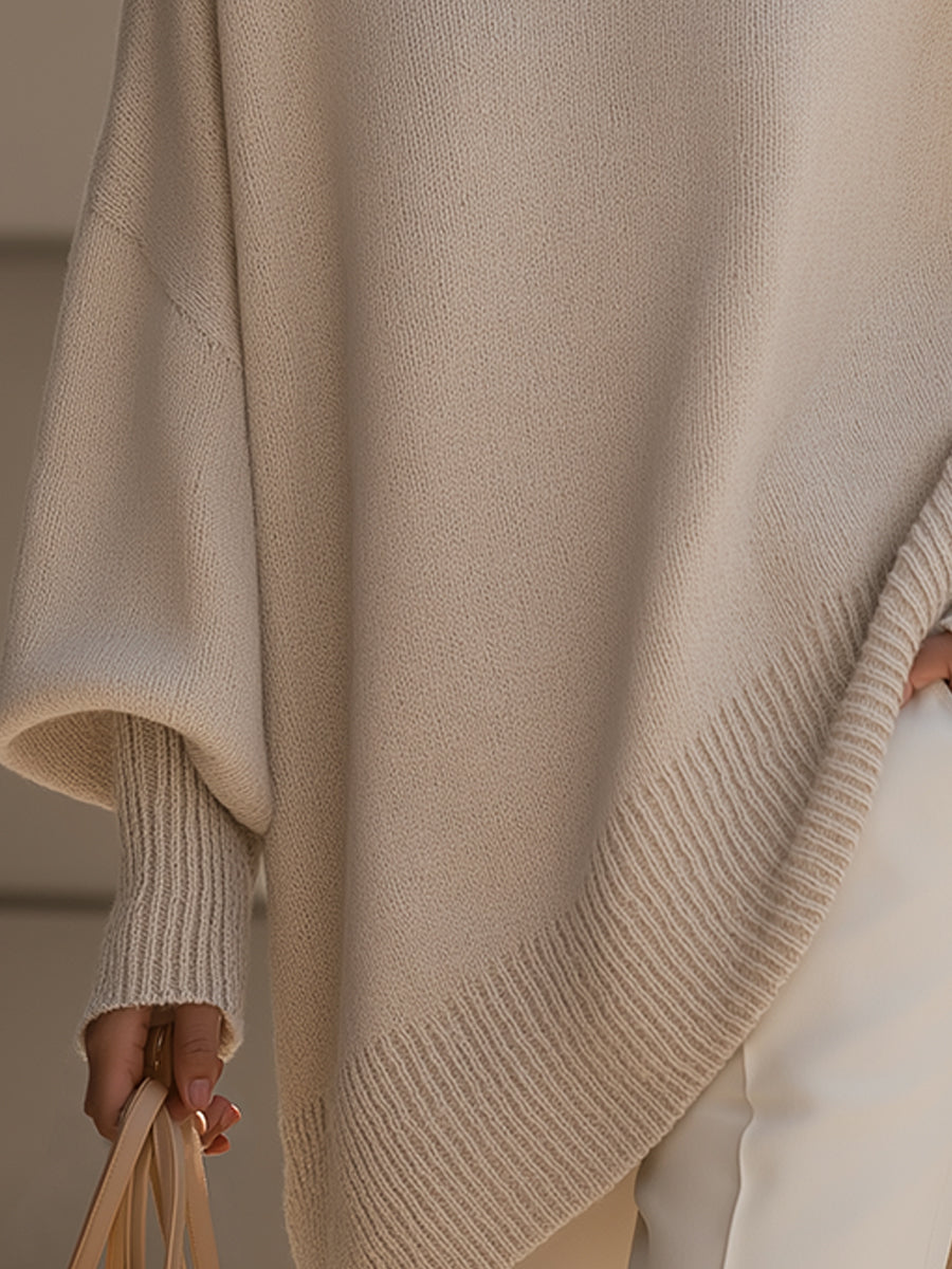 Van Elst Mode® | Oversized Lange Modieuze Trui