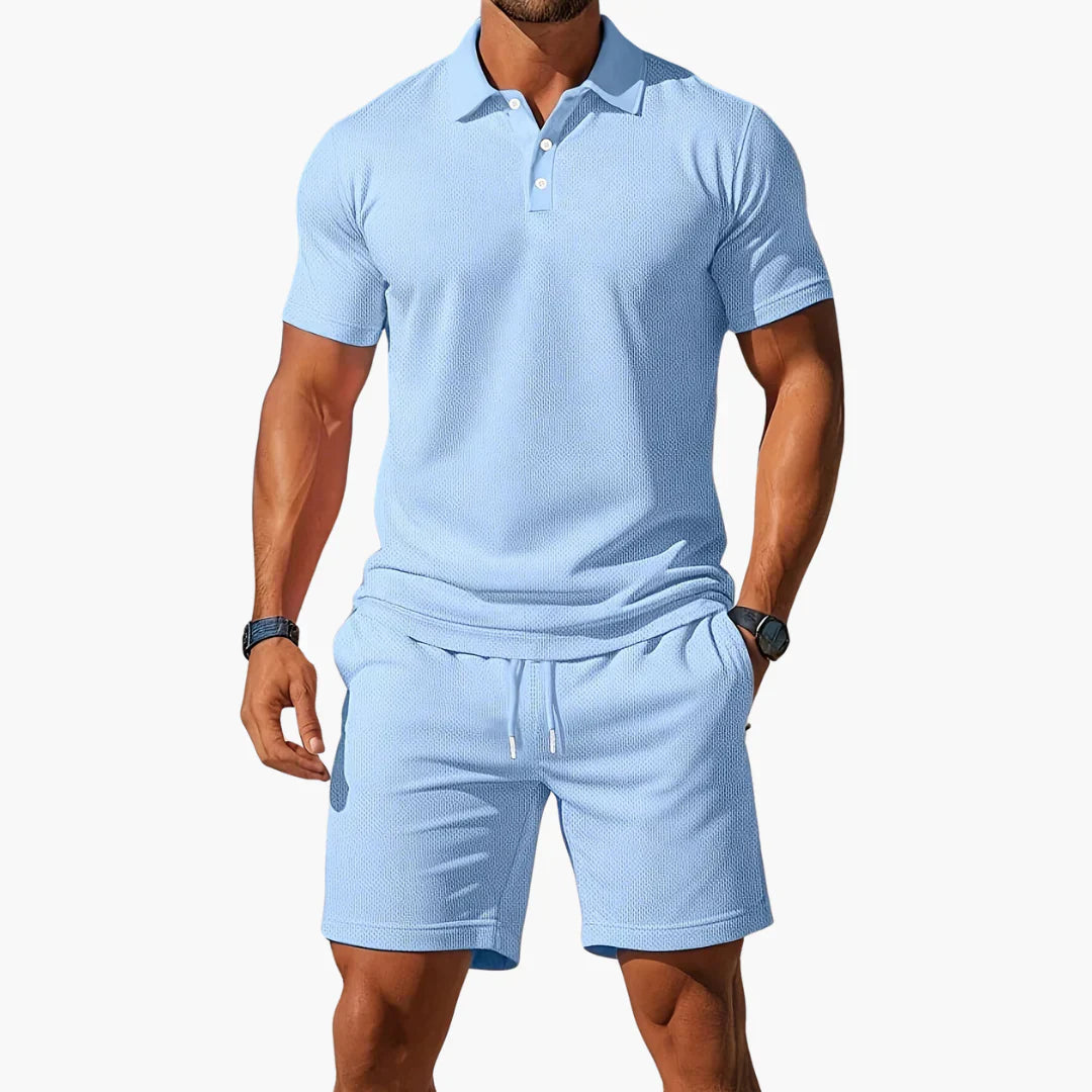 Liverno Angelo – Elegancki komplet polo na lato