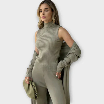 Sandra - Elegancki trzyczęściowy zestaw