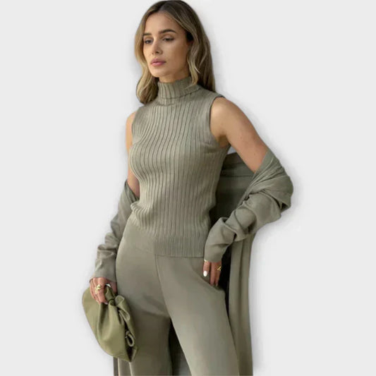 Sandra - Elegancki trzyczęściowy zestaw