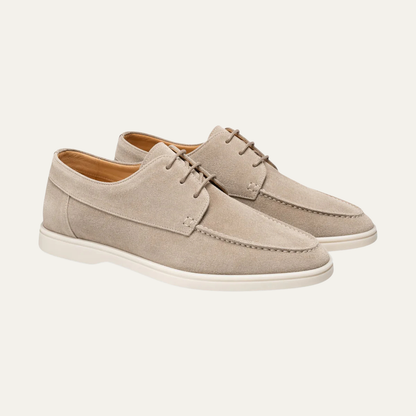 Liverno Lorenzo | Eleganckie Zamszowe Buty Męskie