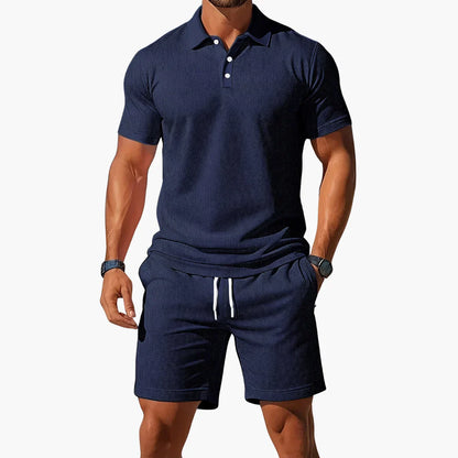 Liverno Angelo – Elegancki komplet polo na lato