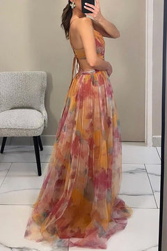 Liverno Bianca | Elegant blommig klänning