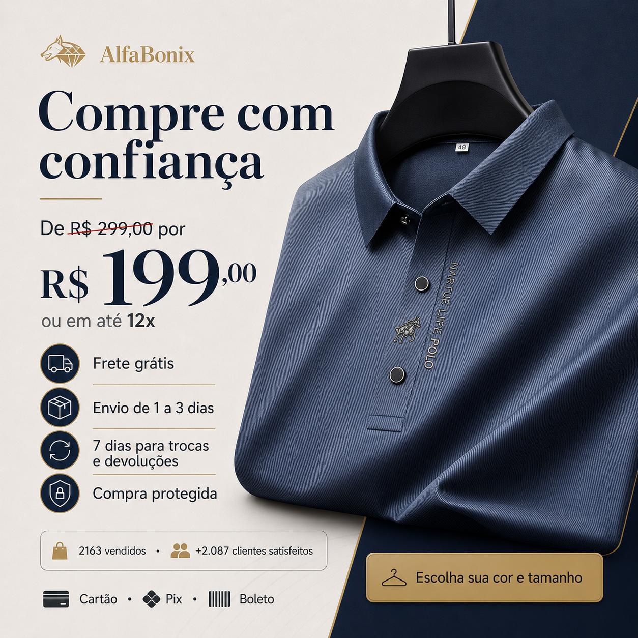 Camisa Polo Club Alfa Nartue