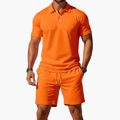 Liverno Angelo – Elegancki komplet polo na lato
