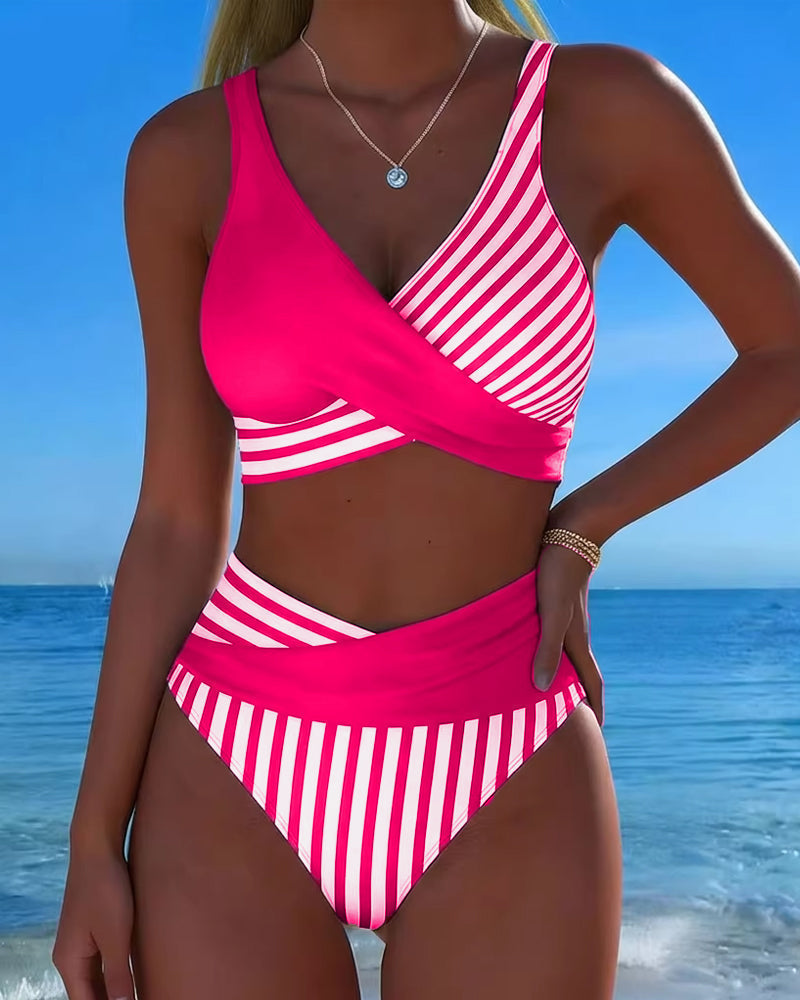 Genevieve | Modelujące Bikini z Wysokim Stanem