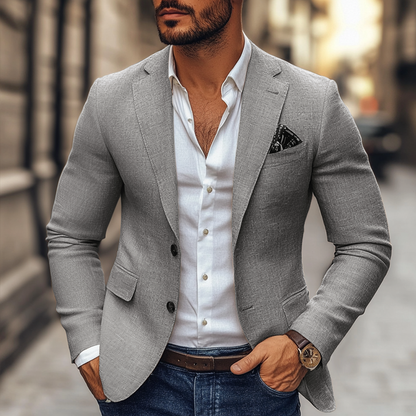 Blazer | Klassischer Schnitt Zwei Knöpfen