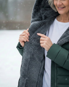 Clair | Puffjacka med fleecefoder