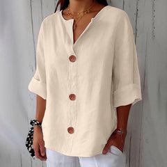 Liverno Maeve | Elegant blus med V-ringning
