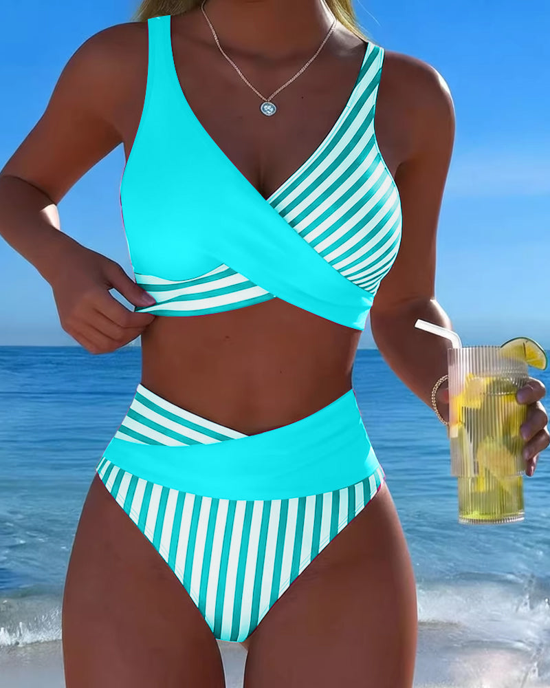 Genevieve | Modelujące Bikini z Wysokim Stanem