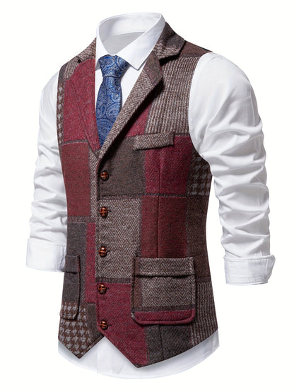 Liverno™ Luca | Elegancki męski gilet w stylu vintage