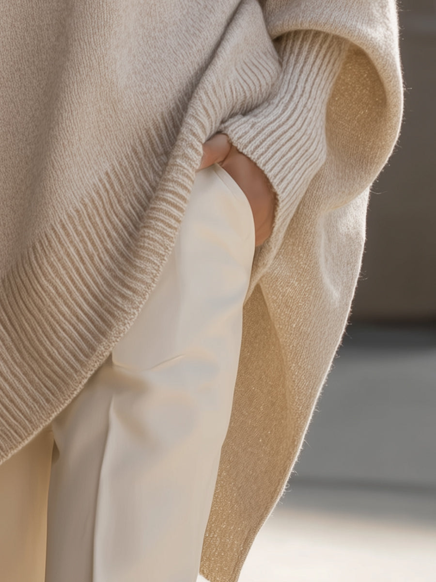 Van Elst Mode® | Oversized Lange Modieuze Trui