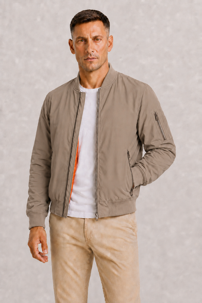 Lunelle | Heren Oversized Bomberjack met Ritssluiting