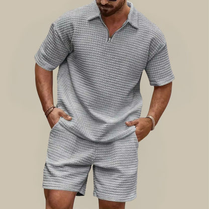 Heren Tweedelige Zomerset met Polo en Short