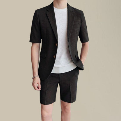 Heren Zomerset met Blazer en Korte Broek