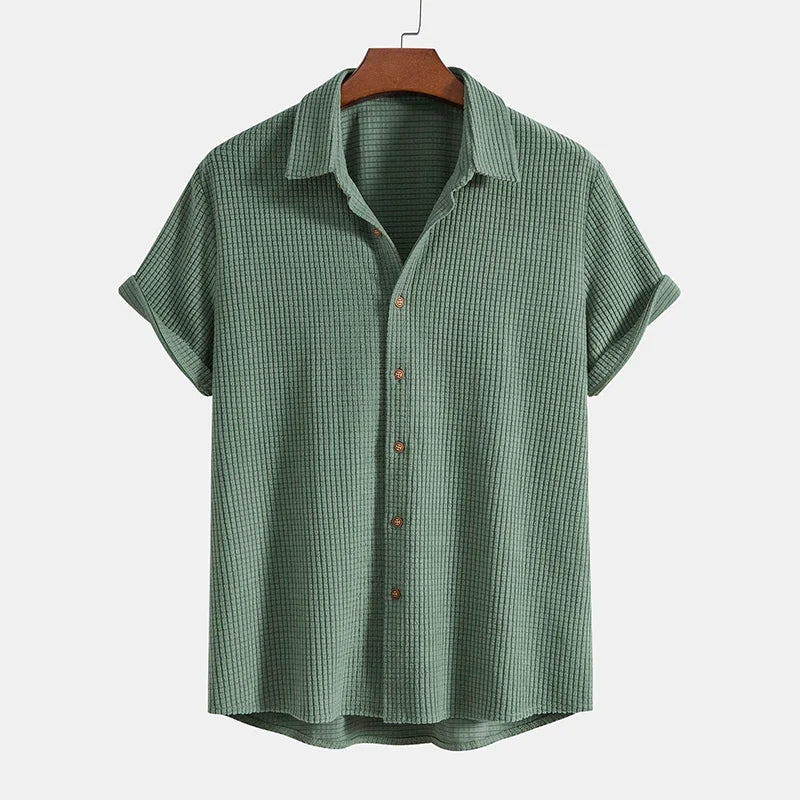 Heren Zomerset met Korte Mouwen Shirt en Korte Broek