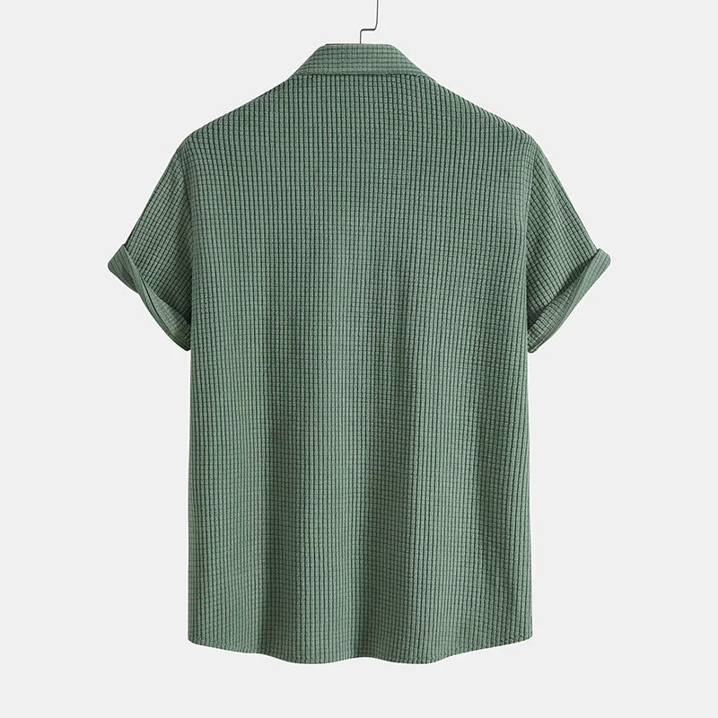 Heren Zomerset met Korte Mouwen Shirt en Korte Broek