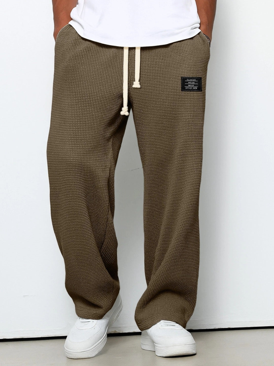 Liverno™ Samuel | Spodnie z szerokimi nogawkami i regulowaną talią