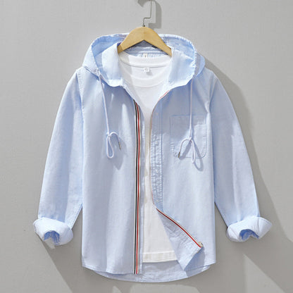 ASHER – LIGHTWEIGHT LINEN HOODIE