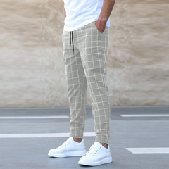 Cavalli™ - Lediga Rutiga Sommarbyxor