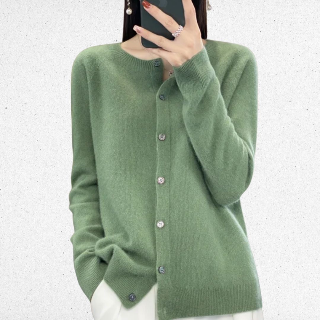 Van Delft Mode ® | Elegante Knoopjes Cardigan