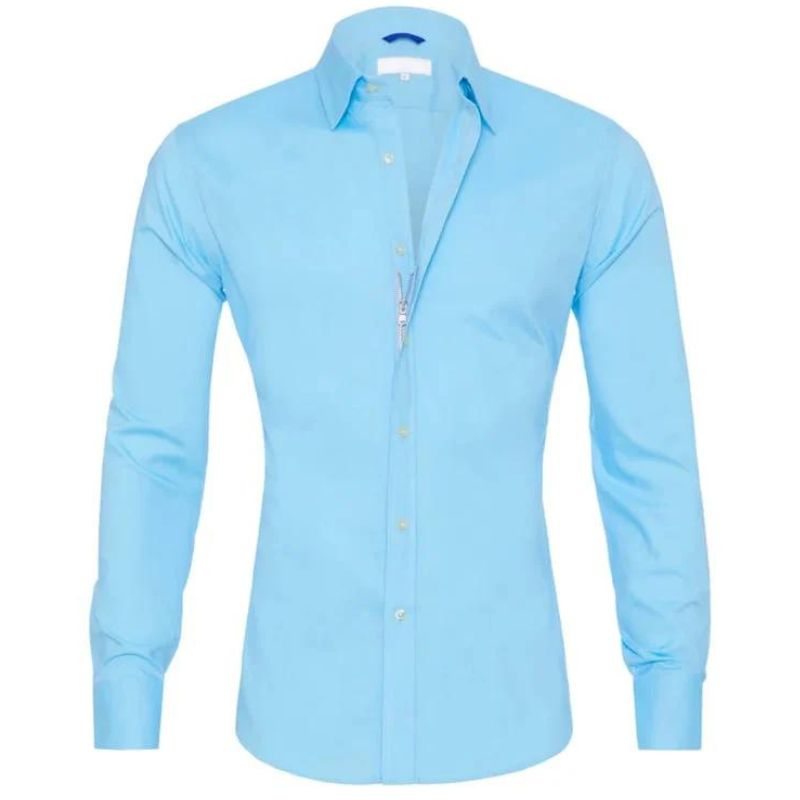 Gabriele - Wrinkle-Free Zip Up Shirt