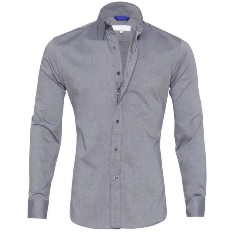 Gabriele - Wrinkle-Free Zip Up Shirt