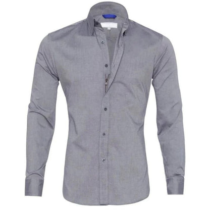 Gabriele - Wrinkle-Free Zip Up Shirt
