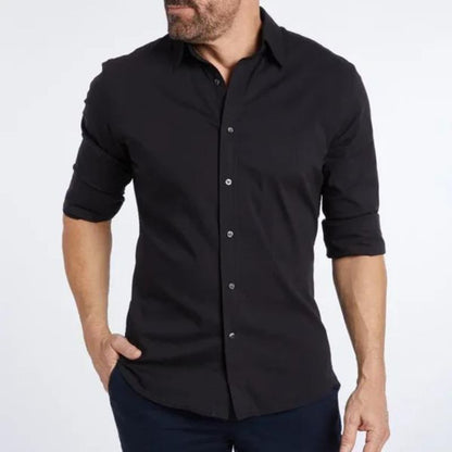 Gabriele - Wrinkle-Free Zip Up Shirt