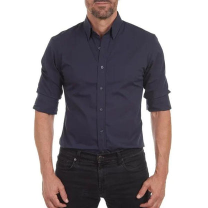 Gabriele - Wrinkle-Free Zip Up Shirt