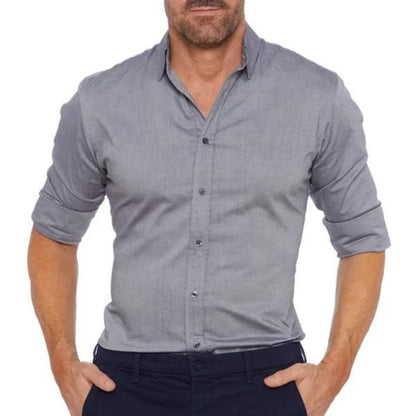 Gabriele - Wrinkle-Free Zip Up Shirt