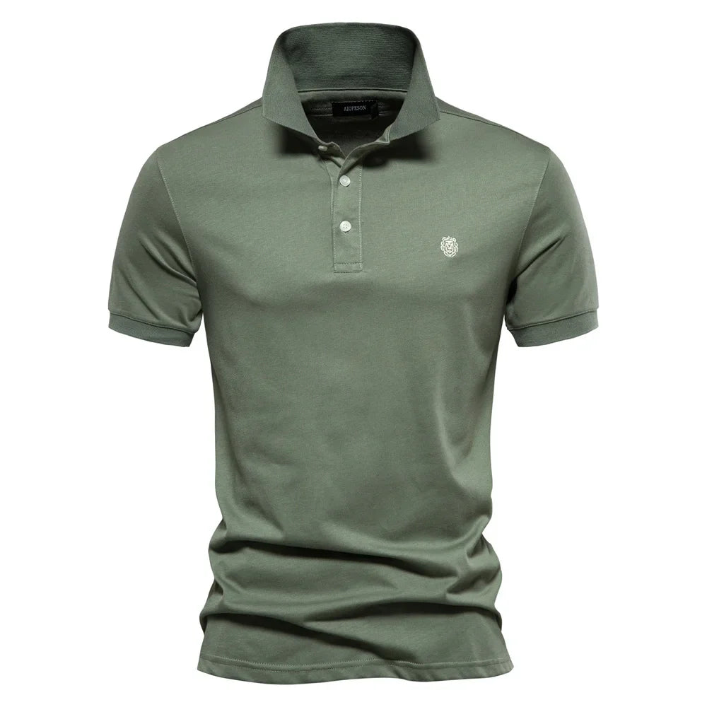 Liverno Antonio | Elegancka Bawełniana Koszulka Polo Premium