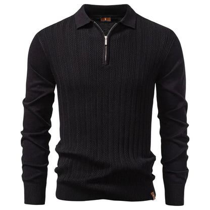 Jongman™ |  Slim-Fit & Casual Polo Met Rits