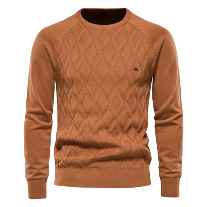 Jongman™ | Heren Trui Met Ruitdesign