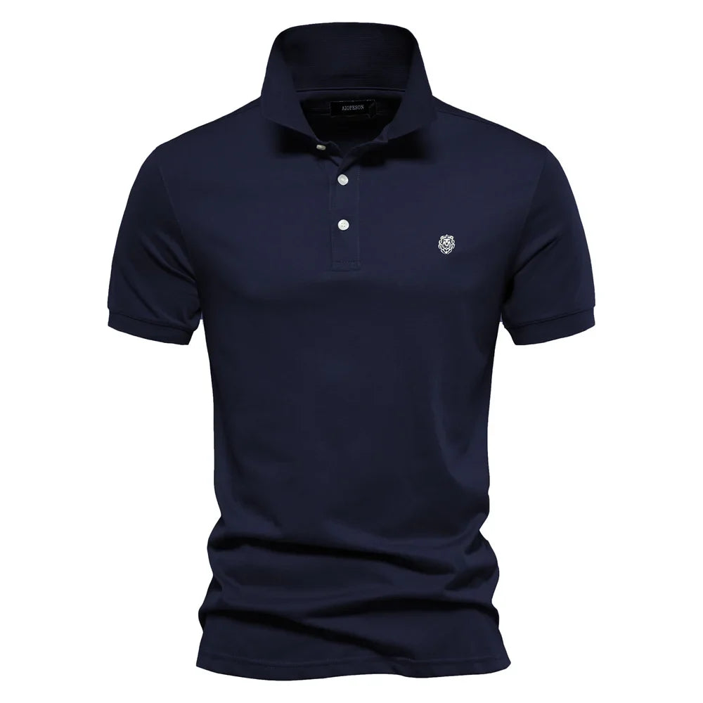 Liverno Antonio | Elegancka Bawełniana Koszulka Polo Premium