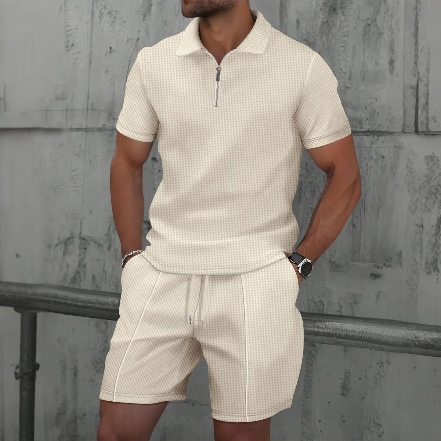 Serenzo Polo Set – Verzorgd, Comfortabel & Tijdloos