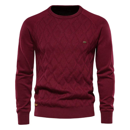 Jongman™ | Heren Trui Met Ruitdesign