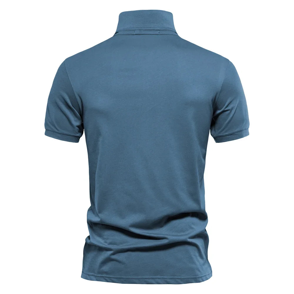 Liverno Antonio | Elegancka Bawełniana Koszulka Polo Premium