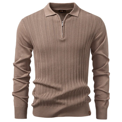 Jongman™ |  Slim-Fit & Casual Polo Met Rits