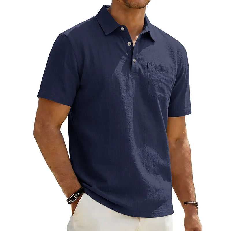 Meridano Herenpolo – Ademend, Comfortabel & Tijdloos (1+1 GRATIS)