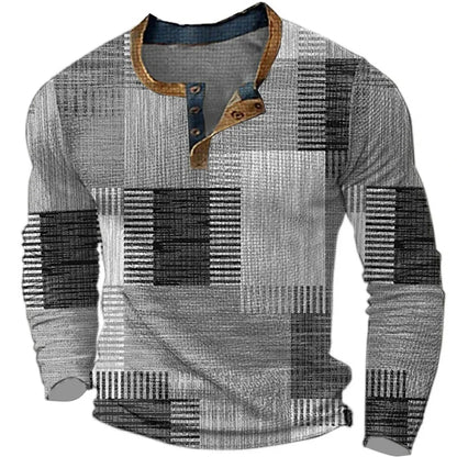Liverno™ Nico | Kolorowa Koszula Męska z Długim Rękawem