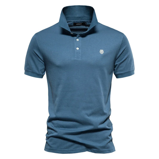 Liverno Antonio | Elegancka Bawełniana Koszulka Polo Premium