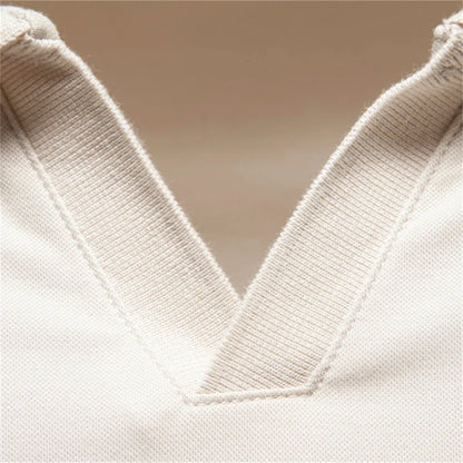 Liverno Eric | Elegancka Polo Premium z Dekoltem V dla Mężczyzn