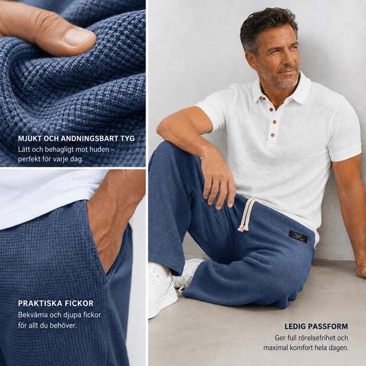Liverno Samuel | Eleganta herrbyxor – Comfort Premium