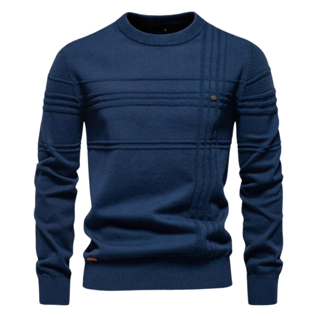 Jongman™ | Katoenen Herentrui Met Ruitdesign