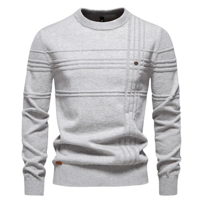 Jongman™ | Katoenen Herentrui Met Ruitdesign